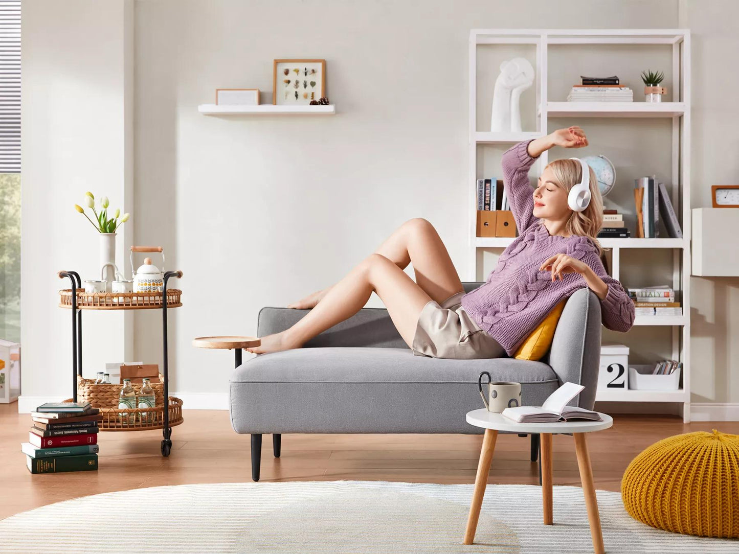 Elfin Sofa Loveseat for Large & Small Space