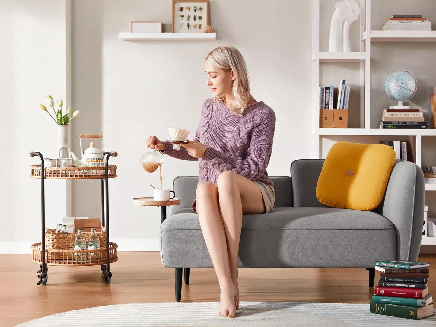 Elfin Sofa Loveseat for Large & Small Space