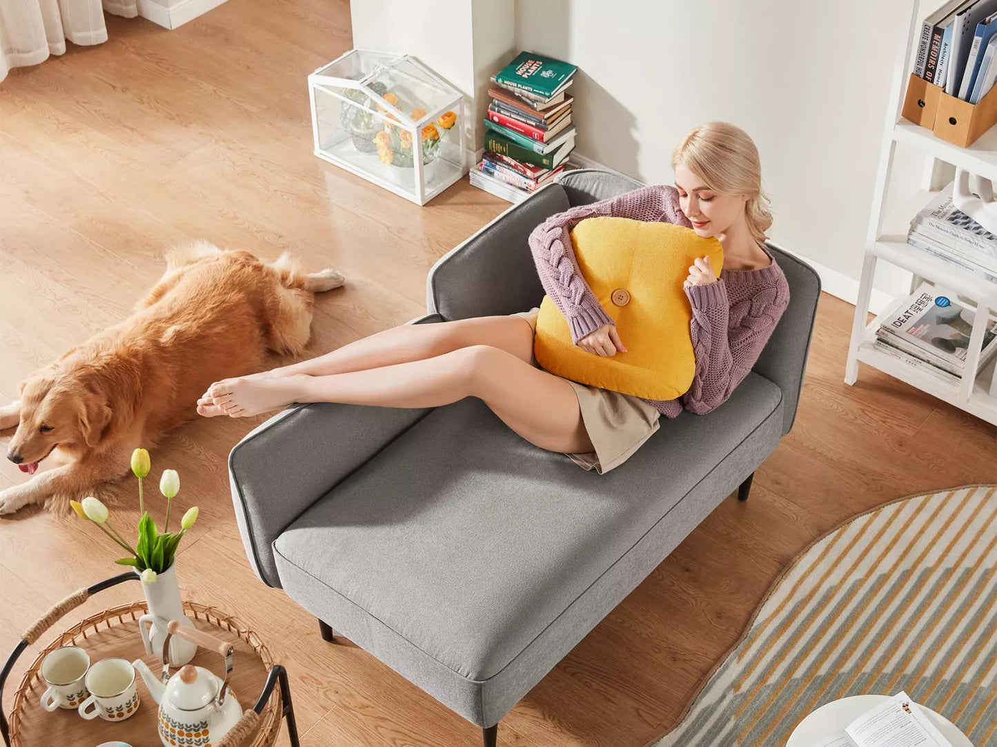 Elfin Sofa Loveseat for Large & Small Space