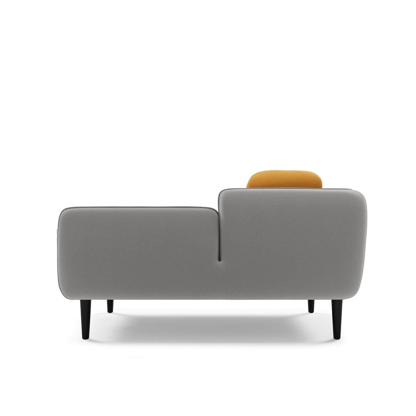 Loveseat Sofa with Built-in Side Table for Living Room, Bedroom, Apartment