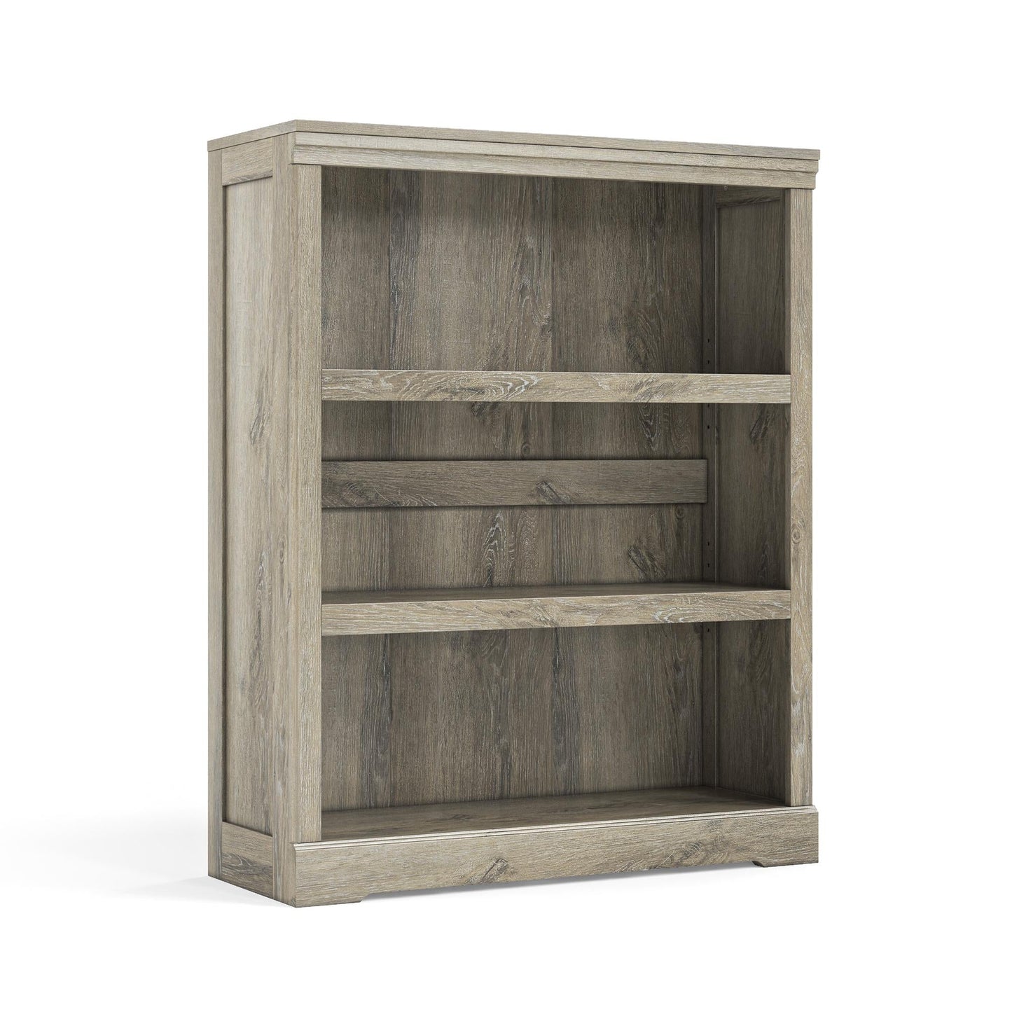 Small Bookcase Shelf Storage Organizer, Modern Book Shelf for Bedroom, Living Room and Home Office