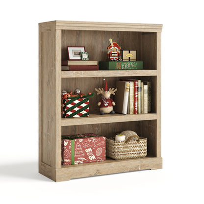 Small Bookcase Shelf Storage Organizer, Modern Book Shelf for Bedroom, Living Room and Home Office